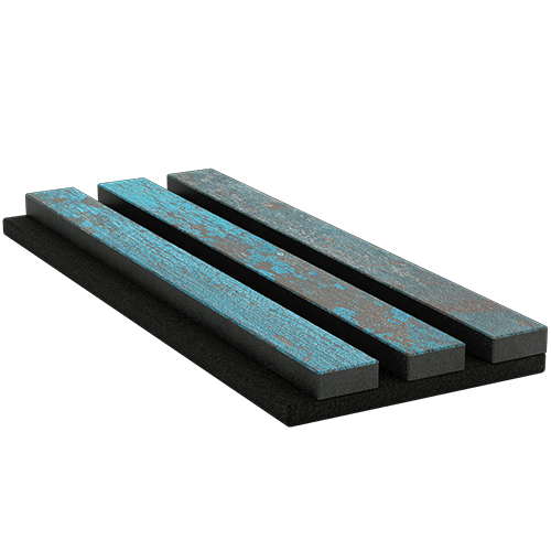 Image 1 of 2 in Blue Oxide | 240 – Sample - This text is made by Andreas showcasing the PIM sytem gallery