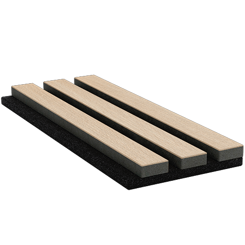 Image 1 of 2 in Classic Oak (Black Felt, Black Core) | 60 – Sample gallery