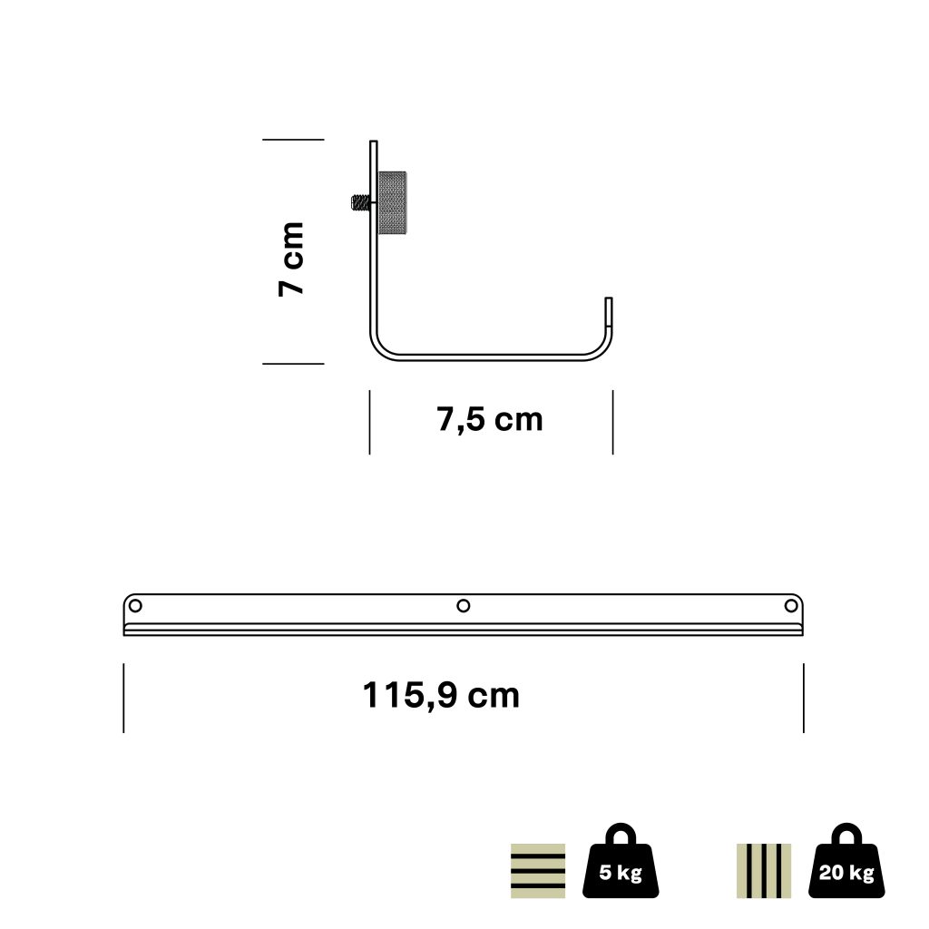 CREATE | Hanger for wooden acoustic panels